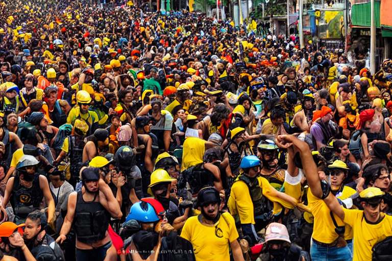 Brazilian Authorities Detain 1,500 Protesters Involved in Riot
